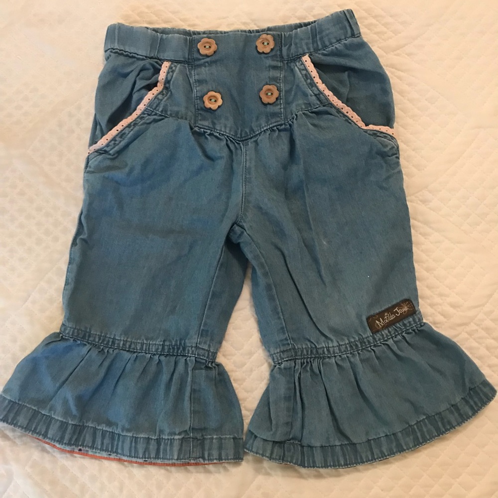 Matilda Jane Wintergreen Big Ruffle Pants